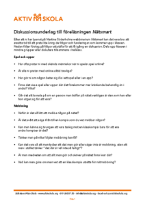 Nätsmart – Diskussionsunderlag för barn
